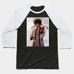 Sanosuke Sagara Rurouni Kenshin Baseball T-Shirt